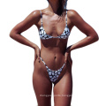 Ladies Sexy Swim Suits 2 Pieces Micro Bikini Set Custom Logo Wholesale Women Wearing Bikini